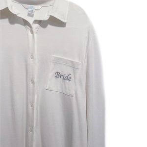 Bridal Robe / Button Down